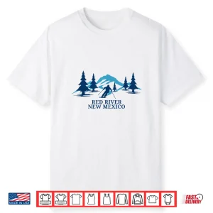 Red River New Mexico Ski Resort Skiing Skier Shirt