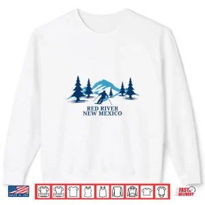 Sweatshirt Red River New Mexico Ski Resort Skiing Skier Shirt
