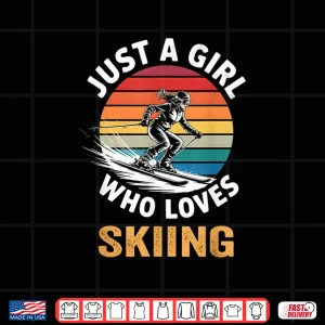 Design Professional Skiing Athletic Performance Graphic Design Shirt