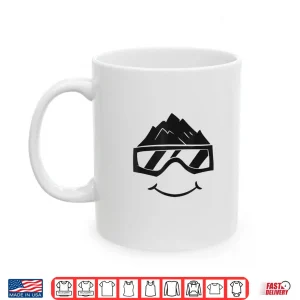 Mug Ski Snowboard Skiing Goggles Snow Wintersport Shirt