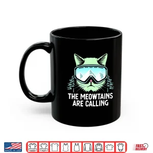 Mug Snowboarding Skiing Art Winter Sport Skier Shirt