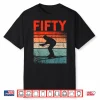 50Th Birthday Retro Ski Skiing 50 Year Old Men Women Shirt