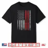 American Flag & Skis. Skiing Winter Sports For Us Skiers. Shirt