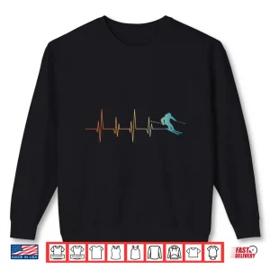 Sweatshirt Funny Nordic Ski Art For Men Women Kids Skier Team Skiing Shirt