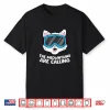 Funny Snowboard Ski Goggle For Snowboarding Cat Skiing Shirt