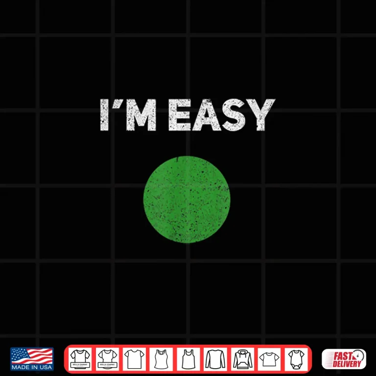 Design Im Easy Green Skiing Circle Snowboard Vintage Shirt