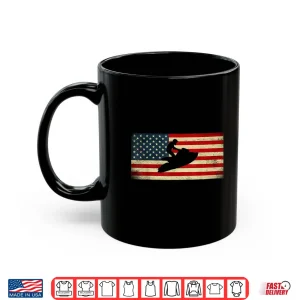 Mug Patriotic American USA Flag Jet Skiing Jet Ski Lover Shirt