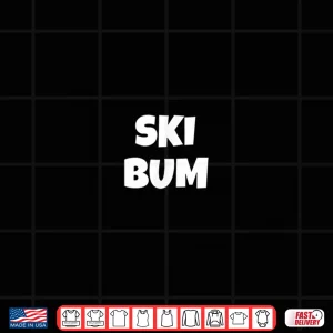 Design Ski Bum Shirt