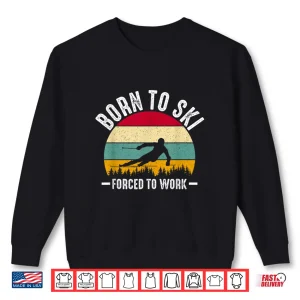 Sweatshirt Skis Alpine Skiing Shirt