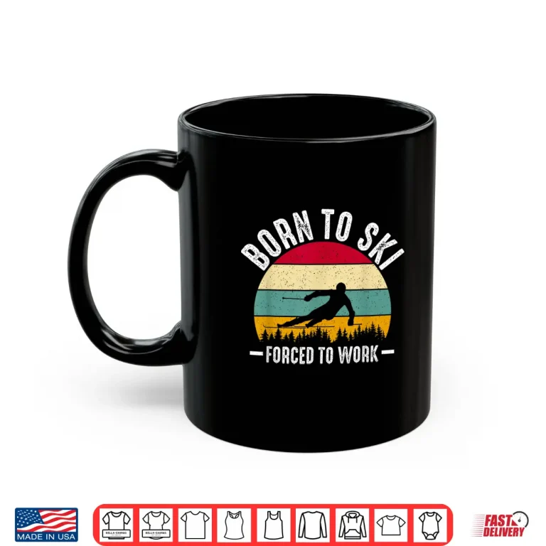 Mug Skis Alpine Skiing Shirt
