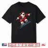 Christmas Santa Claus Snowboard Snowboarding Snowboarder Shirt