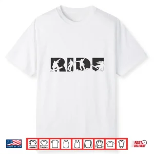Dark Ride Snowboard Snowboarding Epic Snowboarder Graphic Shirt