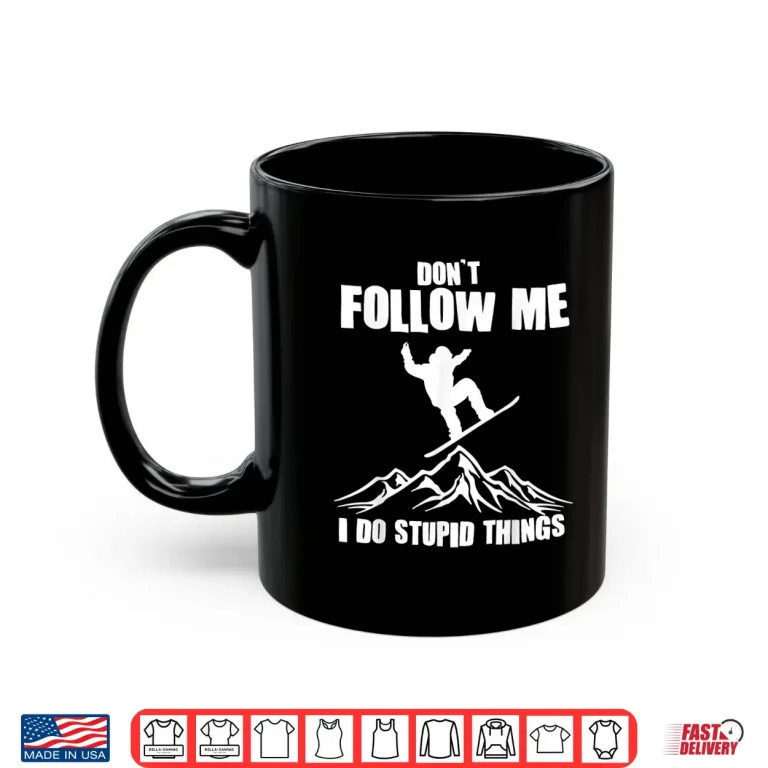 Mug Cool Snowboarding Art For Men Women Snowboard Snowboarder Shirt