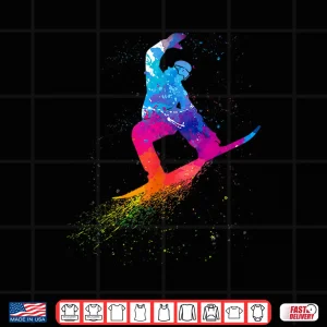 Design Cool Snowboarding For Men Women Kids Snowboard Snowboarder Shirt