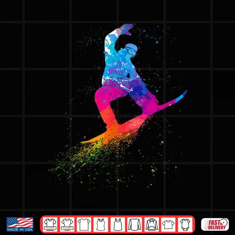 Design Cool Snowboarding For Men Women Kids Snowboard Snowboarder Shirt
