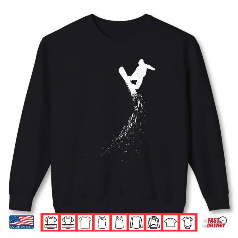 Sweatshirt Freestyle Snowboarding Snowboarder Snowboard Wintersports Shirt