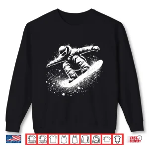 Sweatshirt Snowboard Skiing Wintersport Men Boys Kids Snowboarder Shirt