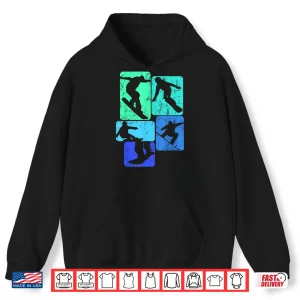 Hoodie Snowboard Snowboarder Snowboarding Kids Boys Men Shirt