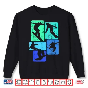 Sweatshirt Snowboard Snowboarder Snowboarding Kids Boys Men Shirt
