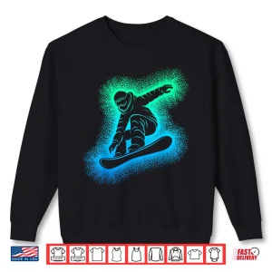 Sweatshirt Snowboard Snowboarding Kids Boys Men Shirt