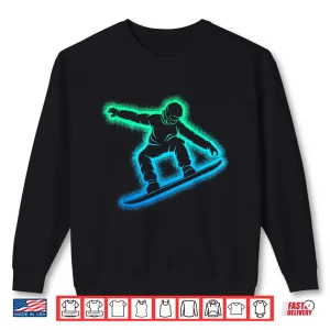 Sweatshirt Snowboarding Snowboard Boys Kids Mens Shirt