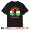 Dont Follow Me I Do Stupid Things Snowboard Vintage Sunset Shirt