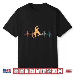 Funny Snowboarding Art For Men Women Snowboard Snowboarder Shirt