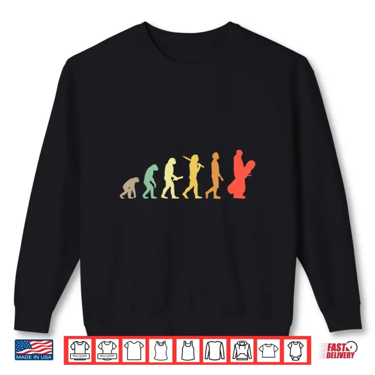 Sweatshirt Retro Snowboarding Evolution Gift For Snowboarders Shirt