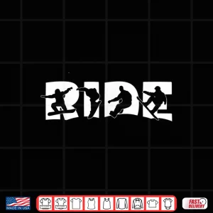 Design RIDE Snowboard T Shirt Snowboarding Gift Snowboarding Shirt