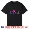 Snowboard Heartbeat 80S 90S Retro Winter Snowboarding Gift Shirt