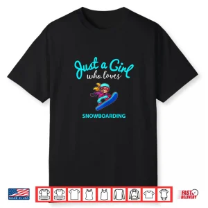Snowboarding Shirt For Girls   Kids Snowboarding Shirt