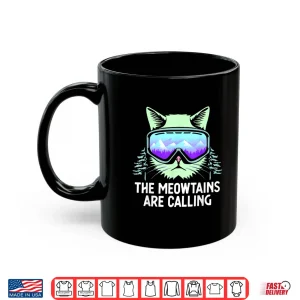 Mug Snowboarding Skiing Art For Men Women Kid Winter Sport Skier Shirt