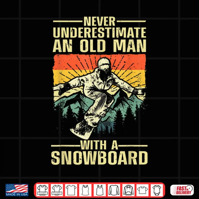 Design Cool Snowboard Art Men Women Skier Snowboarding Snowboarder Shirt
