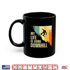 Mug Cool Snowboarding Art For Men Women Snow Board Snowboarder Shirt