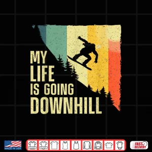 Design Cool Snowboarding Art For Men Women Snow Board Snowboarder Shirt