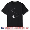 Drawn Simple Snowboard Girl Shirt