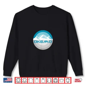 Sweatshirt Okemo Mountain Vermont Retro Vintage Snowboard Ski T Shirt
