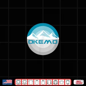 Design Okemo Mountain Vermont Retro Vintage Snowboard Ski T Shirt