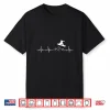 Snowboard Heartbeat Snowboarder Frequency Pulse Shirt