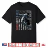 Snowboarding Shred American Flag Shirt