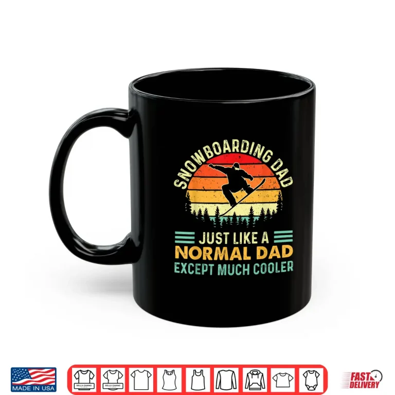 Mug Snowboarding Dad Snowboard Lover Snowboarder Boarder Shirt