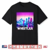 Whistler Ski Retro 80’S Style Skiing & Snowboarding Shirt