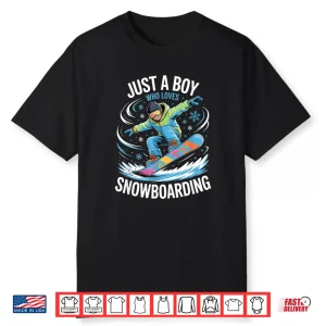 Boys Snowboarding Shirt