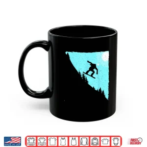 Mug Funny Snowboarder Art For Men Women Team Snowboarding Lover Shirt
