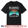 Funny Snowboarding Art Dad Men Father Snowboard Snowboarder Shirt