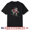 Santa Snowboarding Christmas Holiday Retro Vintage 90S Shirt