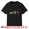 Snowboard Evolution Snowboarder Winter Snowboarding Gift Shirt