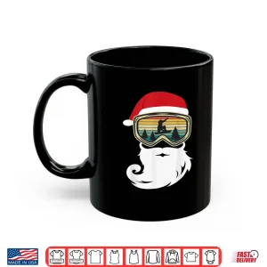 Mug Snowboard Christmas as Santa Claus snowboarder Shirt