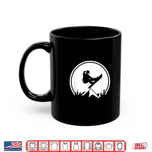 Mug Snowboard Shirt Snowboarding Silhouette Big Air Shirt