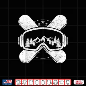 Design Snowboard Winter Sports Snowboarding Gift Shirt